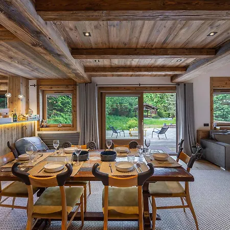 Chalet Avec Sauna Et Mazots A - Fr-1-569-79 Megeve
