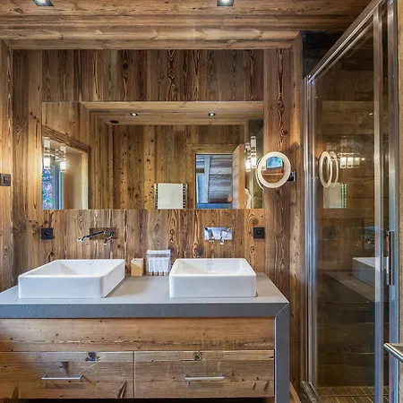Chalet Avec Sauna Et Mazots A - Fr-1-569-79 Megeve
