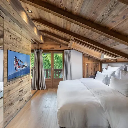 Chalet Avec Sauna Et Mazots A - Fr-1-569-79 Megeve